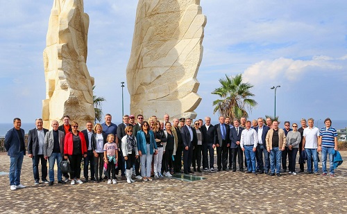 Российские дипломаты и соотечественники в Израиле встретились с Вячеславом Фетисовым