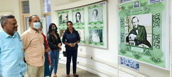 В Индии открылась выставка к 200-летию Фёдора Достоевского