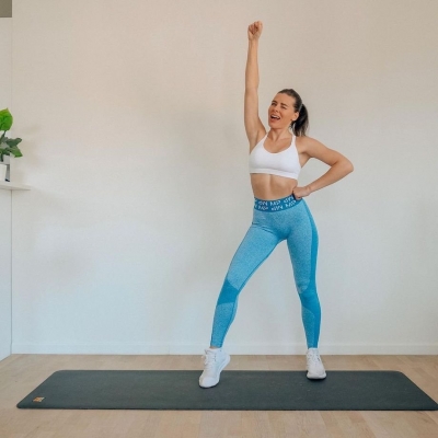 Эффективная жиросжигающая тренировка для женщин, как сжечь 500 калорий за полчаса