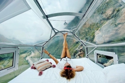 Отель в Швеции, где можно пожить на дереве в птичьем гнезде, стеклянном кубе или кабине НЛО