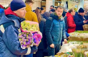 На 8 марта москвичи установили цветочный рекорд