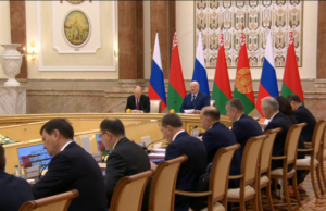 Президенты РФ и Белоруссии обсуждают вопросы безопасности Союзного государства