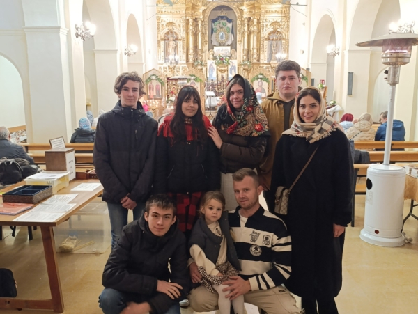  Православное Рождество отметили в Лериде