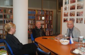 Встреча директоров Славфонда с представителем Военно-исторического музея Словакии