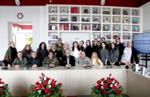 Встреча с делегацией Союза писателей России прошла в Донецке