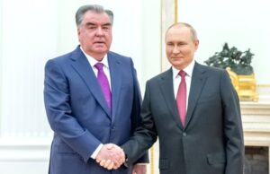 Путин и Рахмон дали старт строительству детского центра и Русского театра в Душанбе