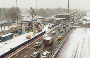 Завершается строительство трассы от Солнцева до Варшавского шоссе
