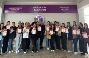 «Диктант Победы» написали студенты в Алма-Ате