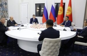 Михаил Мишустин привёз в Киргизию учебники по русскому языку