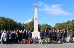 В Будапеште состоялась торжественная церемония перезахоронения останков советских солдат