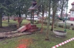 В Польше разрушили еще один памятник советским воинам-освободителям