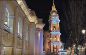 Африканским студентам показали зимний Санкт-Петербург