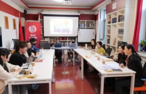Финалисты чемпионата мира по русскому языку для иностранцев посетили Русский центр в Пекине