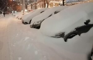 Из-за снегопада места для парковок в московском регионе стали охранять
