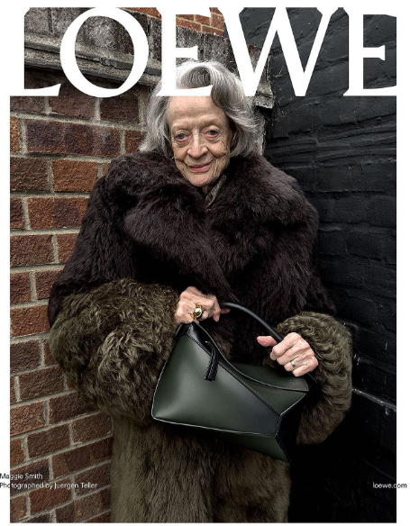 Актриса Мэгги Смит из &laquo;Гарри Поттера&raquo; снялась для модного дома Loewe