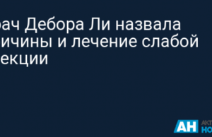 Врач Дебора Ли назвала причины и лечение слабой эрекции