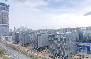 Продолжается строительство Национального космического центра