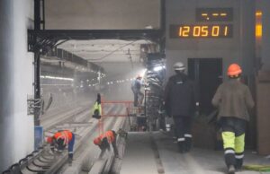 Временно закрывается движение по участку Большой кольцевой линии метро