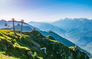 Канатные дороги России — 5 самых впечатляющих канатных дорог