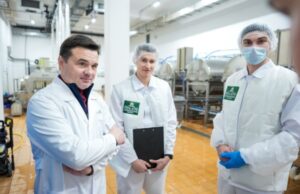 Андрей Воробьёв открыл новый завод «Рота-Агро» по производству премиального сыра в Подмосковье