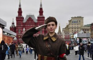 На Красной площади открылась интерактивная выставка о параде 1941 года