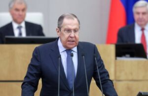 Лавров: Россия заявила США о неприемлемости истребления Киевом всего русского