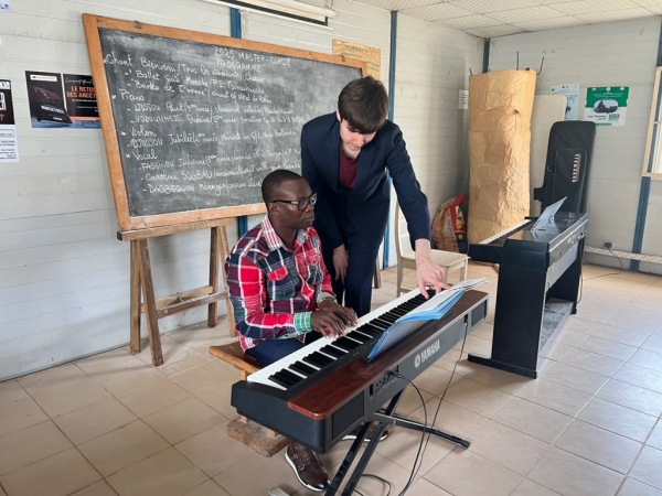 Студенты Московской консерватории провели мастер-класс в бенинском университете