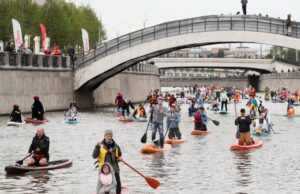 Масштабный праздник на воде «Две реки» прошел в Москве