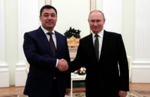 Владимир Путин поблагодарил президента Киргизии за особый статус русского языка