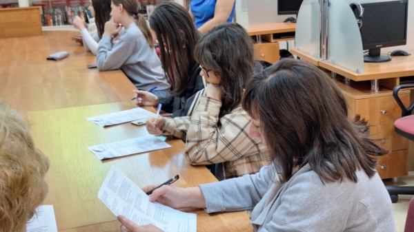 В Русском центре в Тирасполе провели &laquo;Литературный диктант&raquo;