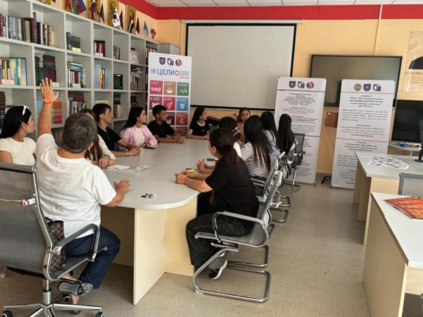 В Русском центре университета Аль-Фараби иностранным студентам рассказали о языковом многообразии Казахстана