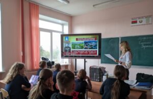 Военно-патриотический урок «Одна на всех Победа!» прошёл в Могилёве