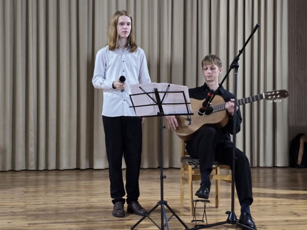 Лекцию-концерт, посвящённую Ивану Бунину, провели учащиеся Новополоцкого музыкального колледжа