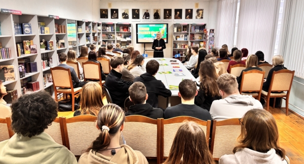 Учащиеся колледжа в Могилёве приняли участие в игре &laquo;Знатоки русского языка&raquo;