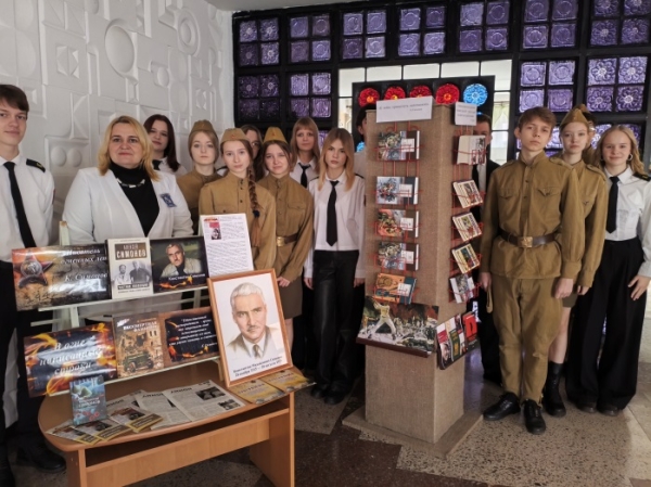 Фестиваль &laquo;Константин Симонов &ndash; человек-эпоха, писатель-фронтовик&raquo; прошёл в новополоцком лицее