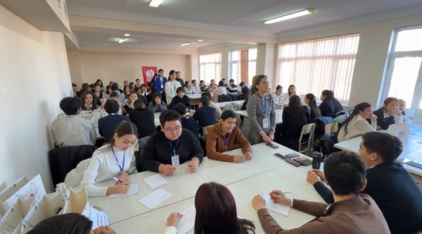 В Каракалпакском государственном университете состоялась олимпиада по русскому языку &laquo;Знатоки русского языка&raquo;