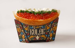 KULЁK представляет зимнее меню: фирменный кулёк с красной и чёрной икрой — главная новинка сезона
