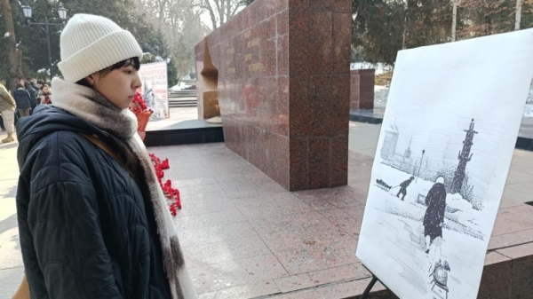 В Оше почтили память жертв блокады Ленинграда