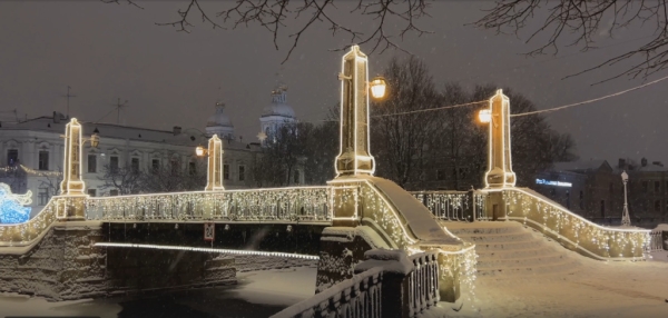 Африканским студентам показали зимний Санкт-Петербург Африканским студентам показали зимний Санкт-Петербург