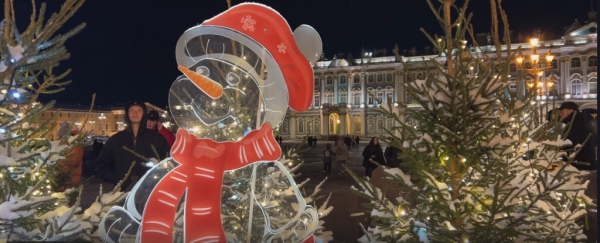 Африканским студентам показали зимний Санкт-Петербург Африканским студентам показали зимний Санкт-Петербург