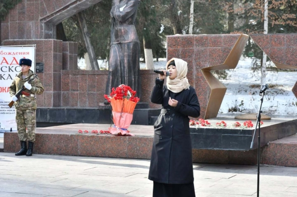 В Оше почтили память жертв блокады Ленинграда