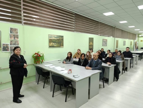 В Таджикском национальном университете прошли встречи и занятия по русскому языкуу языку и литературе