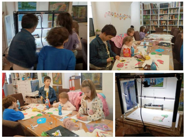 В Сербии для детей провели мультпраздник с Машей и Медведем, мастер-классы по созданию мультфильмов и русской текстильной кукле