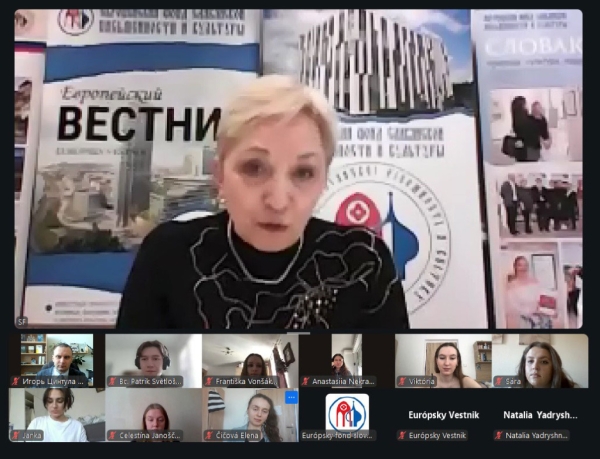 Видеомост объединил студентов и наставников в Братиславе