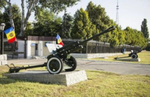 В Кишинёве демонтированы пушки ЗИС-3 времён Великой Отечественной войны