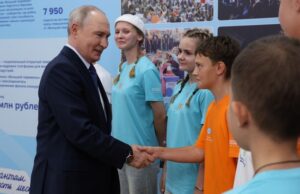 Владимир Путин принял участие в финале конкурса «Большая перемена» в Красноярске