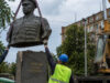 В Днепропетровске снесли памятник Герою Советского Союза Василию Маргелову