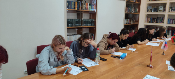 В Тирасполе наградили победителей Литературного диктанта